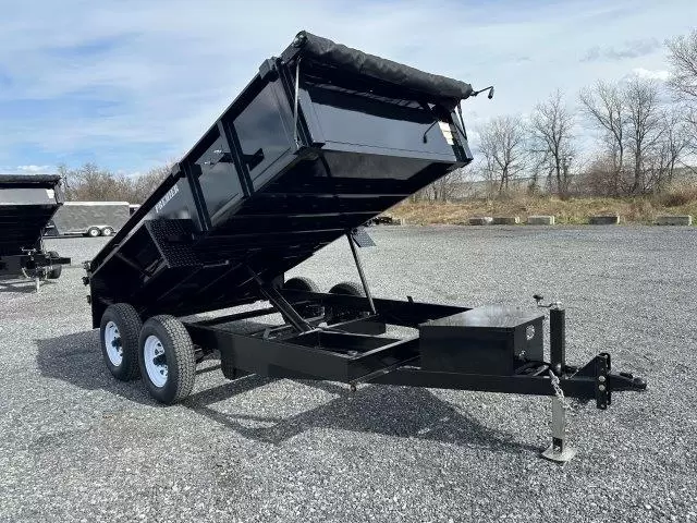 Premier 6 x 12 Low Profile Dump Trailer Ladder Ramps 1 Premier 6 x 12 Low Profile Dump Trailer Ladder Ramps