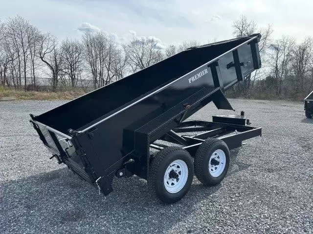 Premier 6 x 12 Low Profile Dump Trailer Ladder Ramps 4 Premier 6 x 12 Low Profile Dump Trailer Ladder Ramps - Image 4