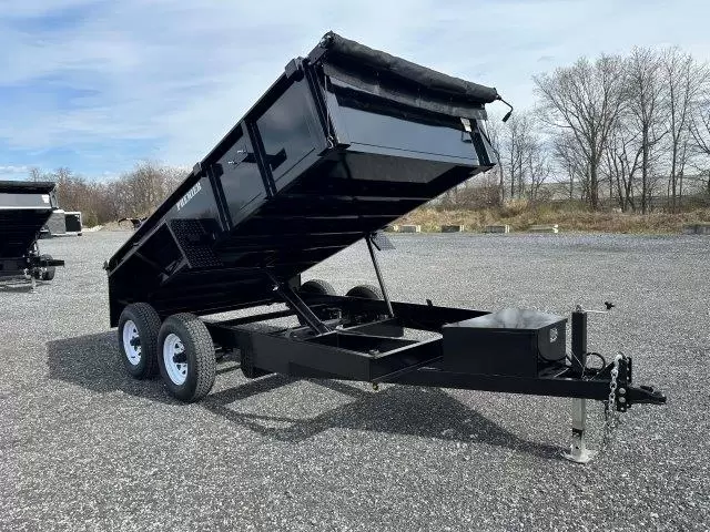 Premier 6 x 12 Low Profile Dump Trailer Spreader Gate 1 Premier 6 x 12 Low Profile Dump Trailer Spreader Gate