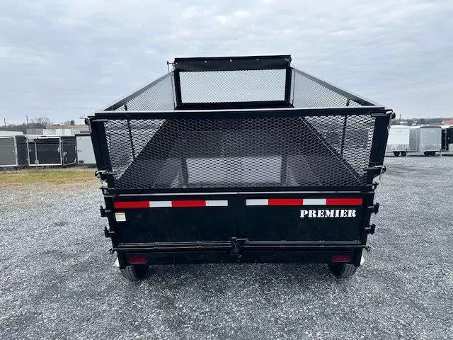 Premier 7 x 12 High Side Dump Trailer – Combo Gate & Ramps 4 Premier 7 x 12 High Side Dump Trailer – Combo Gate & Ramps - Image 4