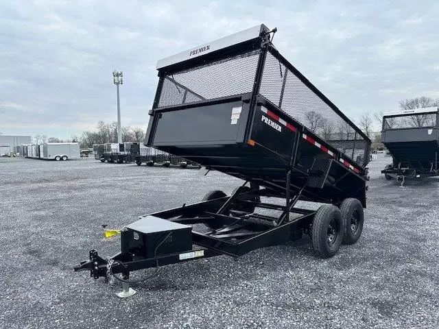 Premier 7 x 12 High Side Dump Trailer – Combo Gate & Ramps 6 Premier 7 x 12 High Side Dump Trailer – Combo Gate & Ramps - Image 6