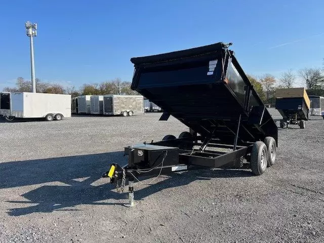 Premier 7 x 12 Low Profile Dump Trailer Combo Gate and Ramps 2 Premier 7 x 12 Low Profile Dump Trailer Combo Gate and Ramps - Image 2