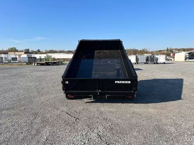 Premier 7 x 12 Low Profile Dump Trailer Combo Gate and Ramps 5 Premier 7 x 12 Low Profile Dump Trailer Combo Gate and Ramps - Image 5