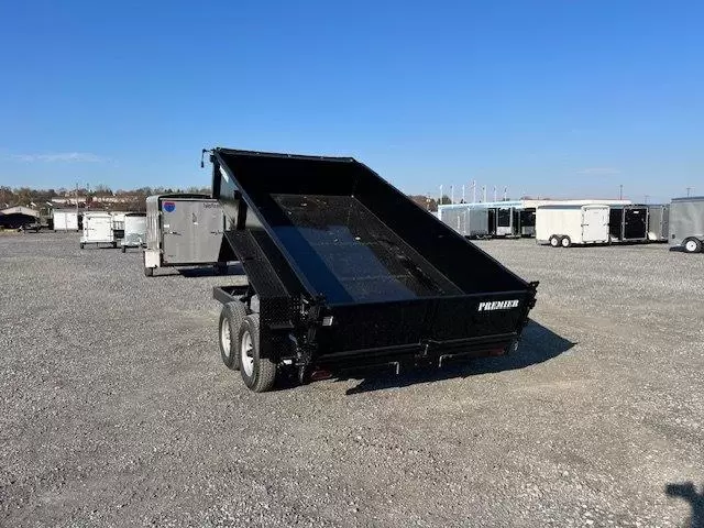 Premier 7 x 12 Low Profile Dump Trailer Combo Gate and Ramps 6 Premier 7 x 12 Low Profile Dump Trailer Combo Gate and Ramps - Image 6