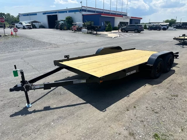 Premier 7 x 16 Open Wood Deck Car Trailer – Slide Out Ramps 3 Premier 7 x 16 Open Wood Deck Car Trailer – Slide Out Ramps - Image 3