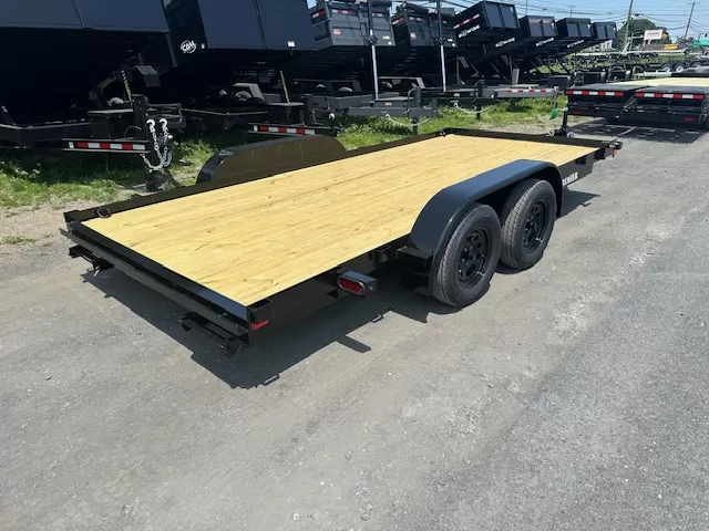 Premier 7 x 16 Open Wood Deck Car Trailer – Slide Out Ramps 5 Premier 7 x 16 Open Wood Deck Car Trailer – Slide Out Ramps - Image 5