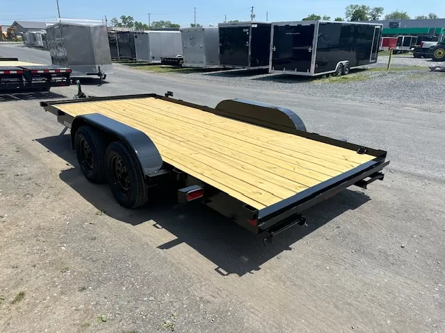 Premier 7 x 16 Open Wood Deck Car Trailer – Slide Out Ramps 6 Premier 7 x 16 Open Wood Deck Car Trailer – Slide Out Ramps - Image 6