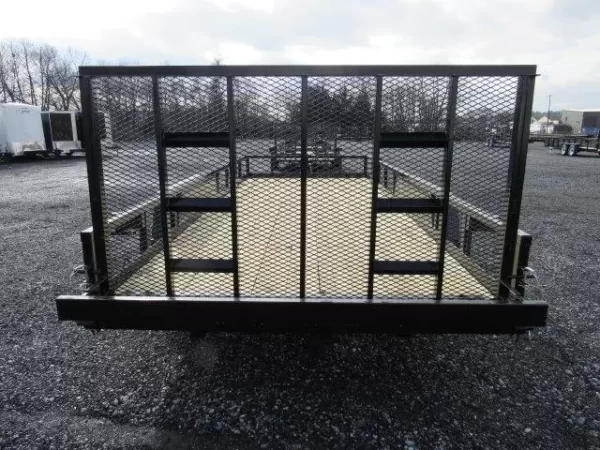 Premier 7 X 20 Landscape Utility Trailer – Rear Ramp Gate