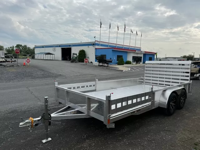 Sport Haven 7×16 Aluminum Utility Trailer – ATV Ramps 2 Sport Haven 7×16 Aluminum Utility Trailer – ATV Ramps - Image 2