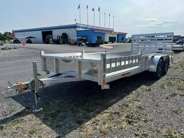Sport Haven 7×18 Aluminum Utility Trailer ATV Ramps 2 Sport Haven 7×18 Aluminum Utility Trailer ATV Ramps - Image 2