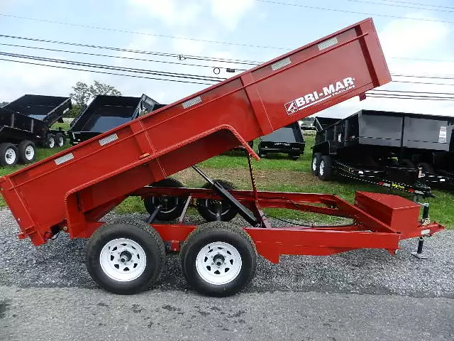 BWise 6 x 12 Dump Trailer 10K Spreader Gate 15 BWise 6 x 12 Dump Trailer 10K Spreader Gate - Image 15
