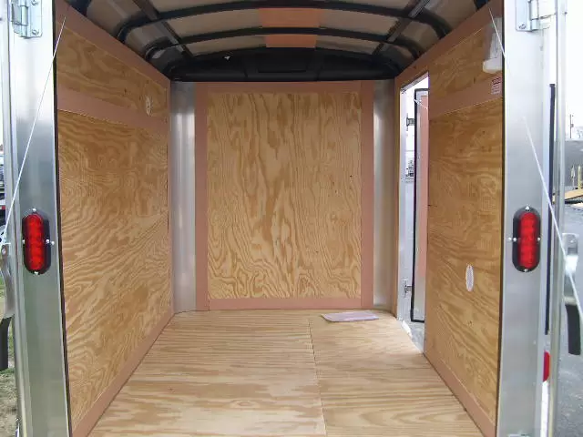 Homesteader 5 x 8 Enclosed Cargo Trailer Ramp Door 2 Homesteader 5 x 8 Enclosed Cargo Trailer Ramp Door - Image 2