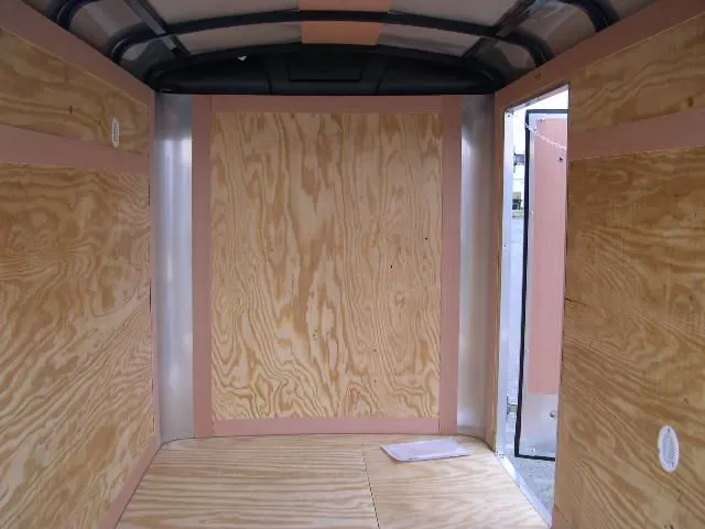 Homesteader 5 x 8 Enclosed Cargo Trailer Ramp Door 4 Homesteader 5 x 8 Enclosed Cargo Trailer Ramp Door - Image 4