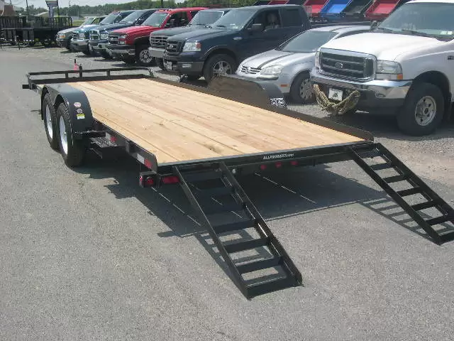 Big Tex 7 x 20 Car Trailer Trailer 7K Slide In Ramps 2 Big Tex 7 x 20 Car Trailer Trailer 7K Slide In Ramps - Image 2